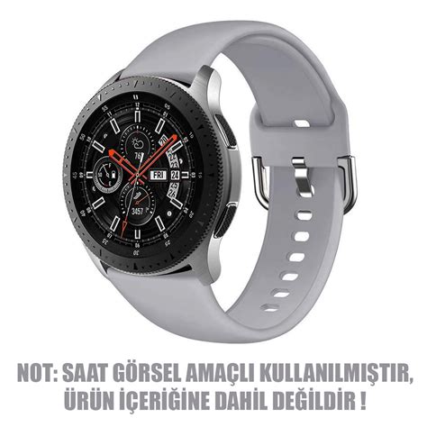 Microsonic Huawei Watch Gt Classic Silikon Kordon Gri K L F Marketim