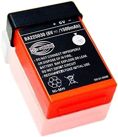 Amazon 1 Pack For HBC Radiomatic BA225030 6V 1500mAh Battery Ni