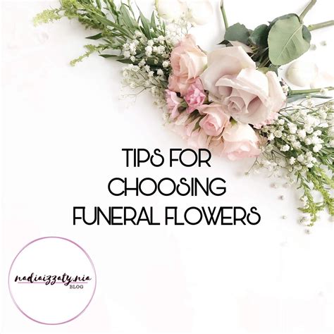 TIPS FOR CHOOSING FUNERAL FLOWERS | NADIA IZZATY