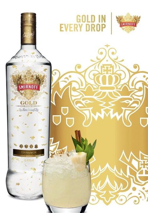 Smirnoff Gold Flakes