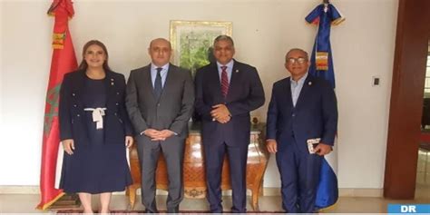 Lambassadeur Du Maroc En République Dominicaine Et Le Nouveau