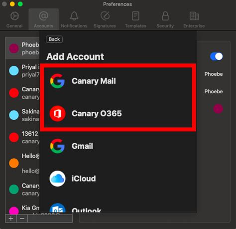 Email Setup Help Canary Mail