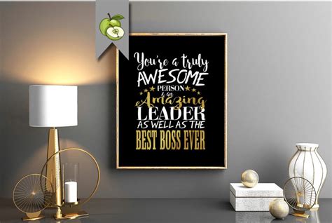 Awesome Boss Appreciation Day Gift Boss S Day Boss Week Etsy UK