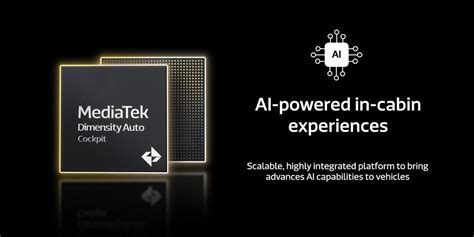 MediaTek And Nvidia Collaborate To Launch New Dimensity Auto Smart