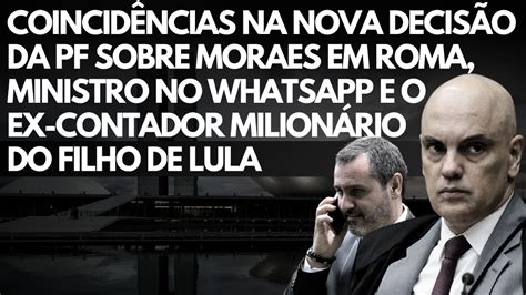 Por trás da reviravolta no caso de Moraes em Roma intimidade