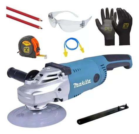 Lixadeira Angular 7 Polegadas 2200w Sa7021 Makita C Brindes Frete grátis