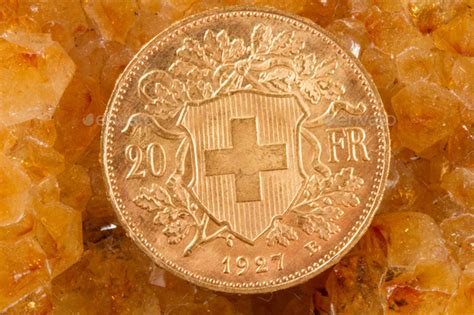 Twenty Swiss Francs coins Stock Photo by Netfalls | PhotoDune