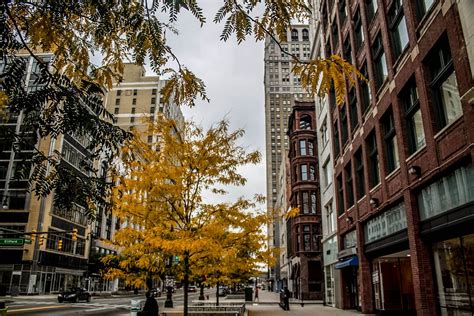 The Streets Of Detroit Michigan Detroit Michigan Alley Street