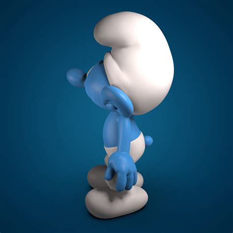 Smurf D Model D Printable Cgtrader