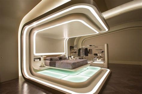 Passengers Set Design 006 Futuristic Bedroom Futuristic Interior