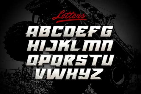 Monster Truck Font Download - Fontsbear