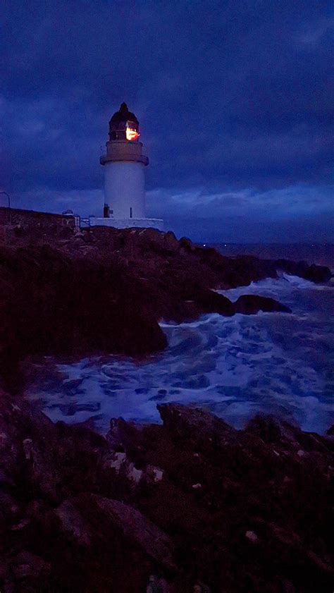 Loch Indaal Lighthouse In The Gloaming Isle Of Islay Islay Pictures