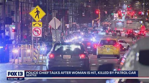 Seattle Police Chief Speaks Out After Woman Was Hit And Killed By