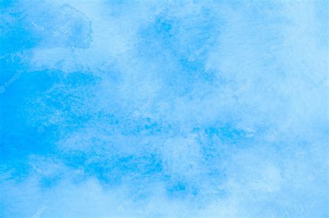 Premium Photo Abstract Blue Watercolor Background Texture