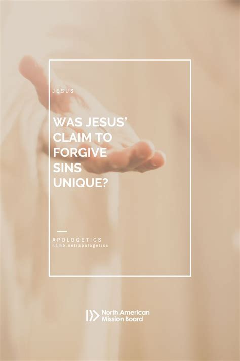 Was Jesus' Claim to Forgive Sins Unique?