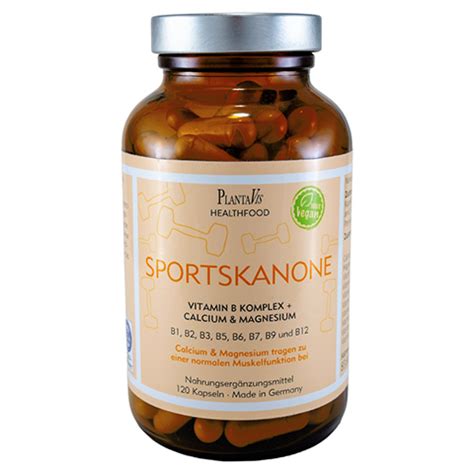 Sportskanone B Komplex M Magnesium Calcium Kaps St Ck Medpex