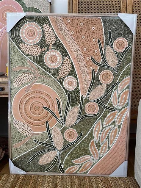 Prints In Indigenous Australian Art Aboriginal Dot Painting