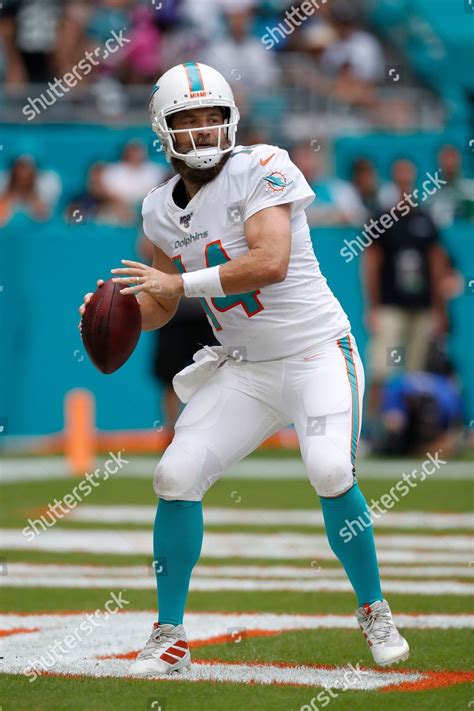 MIAMI DOLPHINS QUARTERBACK RYAN FITZPATRICK 14 Editorial Stock Photo ...