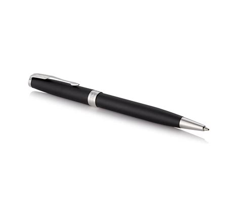 Parker Sonnet Matte Black Lacquer Ct Ballpoint Pen