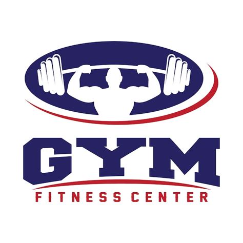 Logotipo De Fitness Y Gimnasio Vector Premium