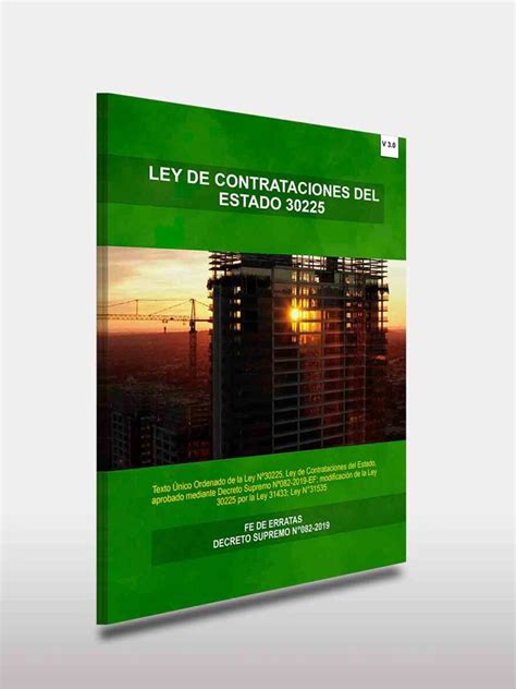 REGLAMENTO DE LA LEY DE CONTRATRATACIONES 30225