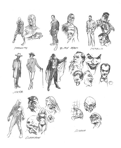 Alex Ross sketches - DC Comics Photo (7009580) - Fanpop