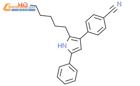 803733 22 4 BENZONITRILE 4 2 5 HYDROXYPENTYL 5 PHENYL 1H PYRROL 3