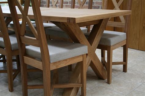 Cross Leg Dining Tables Extending X Leg Tables Oxbow Table