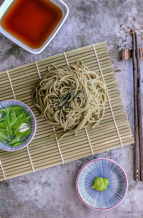 Zaru Soba Cold Soba Noodles Recipe Cold Soba Soba Noodles Soba