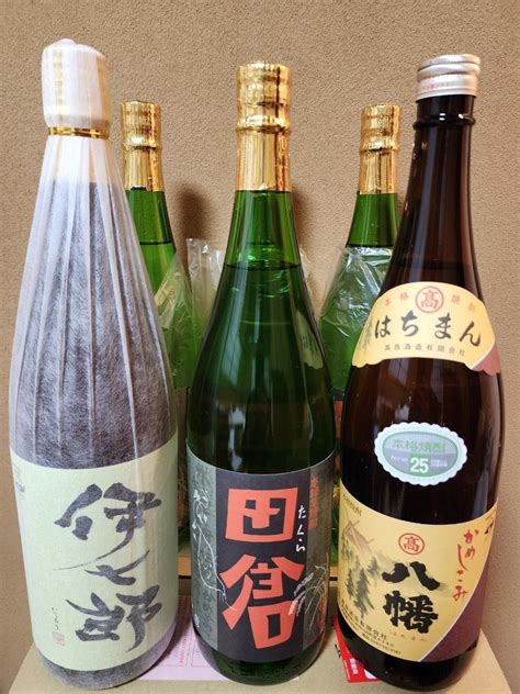 レア芋焼酎6本セット 田倉・八幡・伊七郎 1800ml｜paypayフリマ