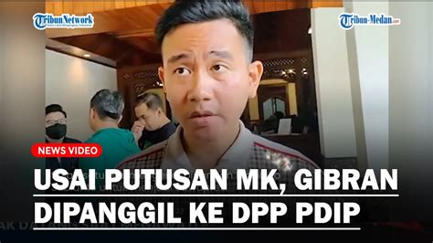 Usai Putusan Mk Soal Batas Usia Capres Cawapres Gibran Rakabuming