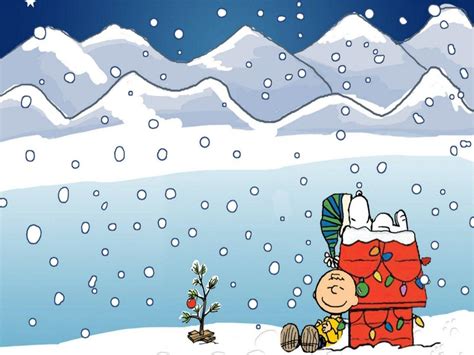 Peanuts Christmas Wallpapers Wallpaper Cave