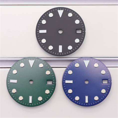 Dial Fit Seiko NH35 Eta 28 5 Piezas De Reloj De Movimiento C3 Lente