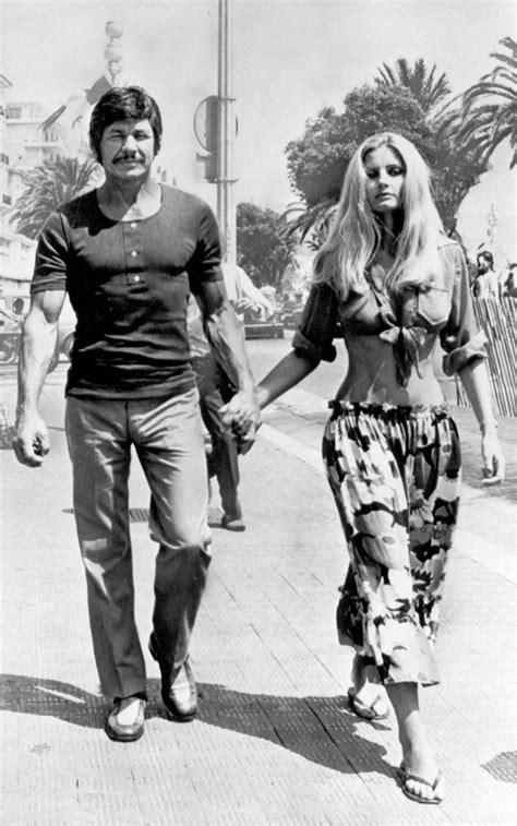 Charles Bronson and Jill Ireland (1971) : OldSchoolCool