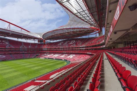 View at FC Benfica Stadium. Lisboa, Portugal Editorial Photo - Image of ...