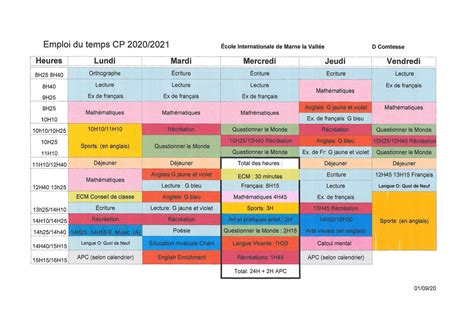 Lorganisation De La Scolarit Eimlv