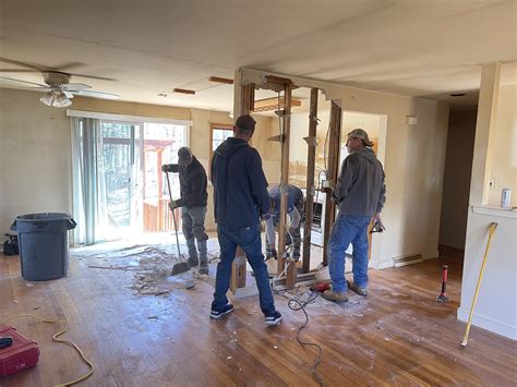 Opening A Load Bearing Wall Between Kitchen And Living Room | Baci