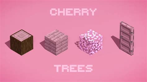 Cherry Trees Minecraft Texture Pack