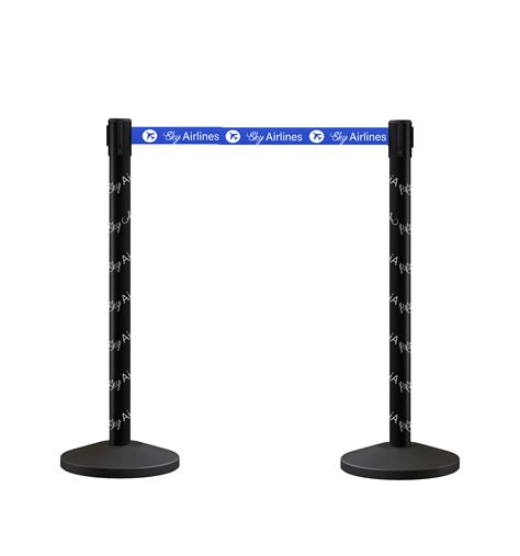 Custom Printing and Branding for Retractable Belt Barriers – Crowd ...