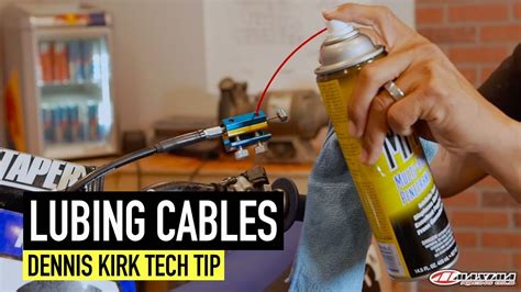 How To Lube Your Cables Dennis Kirk Tech Tip Youtube