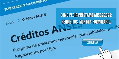 Como Pedir Préstamo Anses 2022 [actualizado] Prestamos Anses