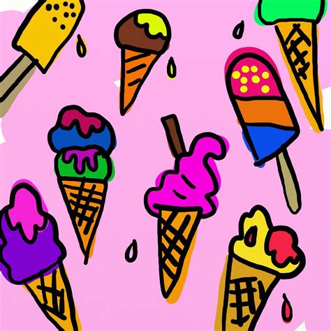 Colorful Ice Cream Wallpapers Top Nh Ng H Nh Nh P