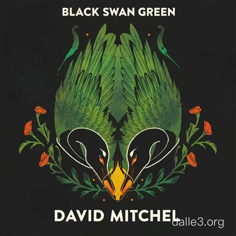 Youthful Reflections Book Cover Design for Black Swan Green by David ...