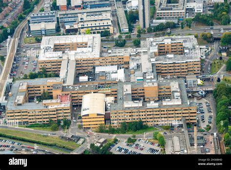 Aerial image of the Queens Medical Centre, Nottingham Nottinghamshire ...