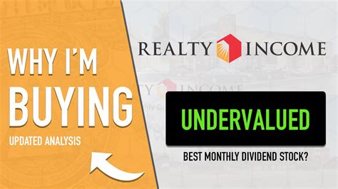 Realty Income Stock Analysis The Famous Monthly Dividend Company O