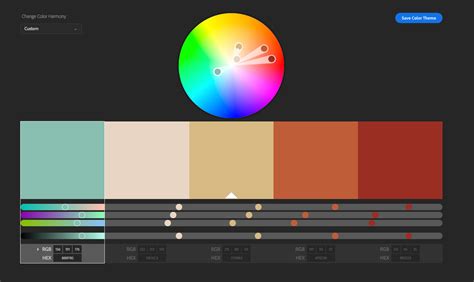 Color wheel, a color palette generator | Color palette generator, Color ...