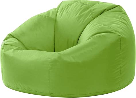 Bean Bag Bazaar Classic Bean Bag Chair Lime Green Large Indoor