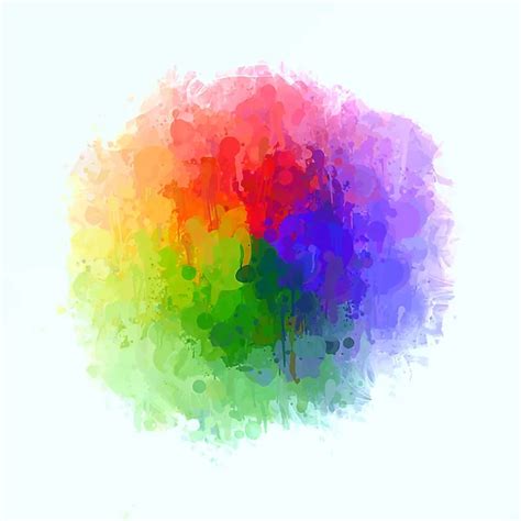 Rainbow Chalk Brush Strokes Background ⬇ Vector Image By © Shekaka Vector Stock 81418800