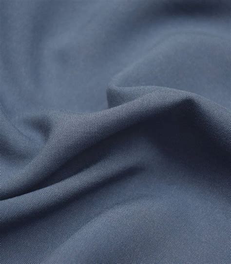 Twill Viscose Bleu Jean