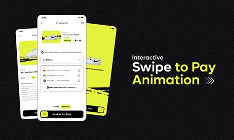 Swipe To Pay Animation Figma Figma